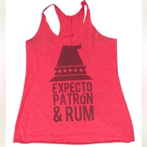 Harry Potter Expecto Patron & Rum Racerback Tank